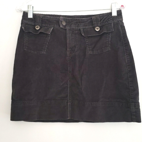 Patagonia Corduroy Gray Skirt Size 4 - Picture 1 of 14